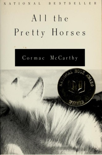 All the Pretty Horses by Cormac McCarthy book cover